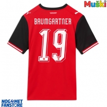 Austrija Christoph Baumgartner #19 Domaci Dres SP 2026 Kratak Rukav